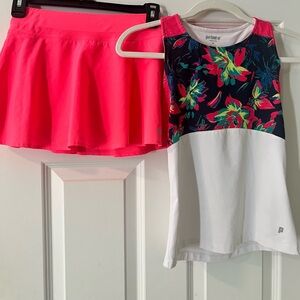 Prince Tennis Outfit (youth medium size 10-12)